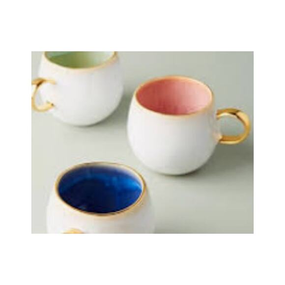 Anthropologie Style Ceramic Mug — EUC (Excellent Used Condition) - Picture 1 of 5